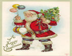 Santa claus vintage 375